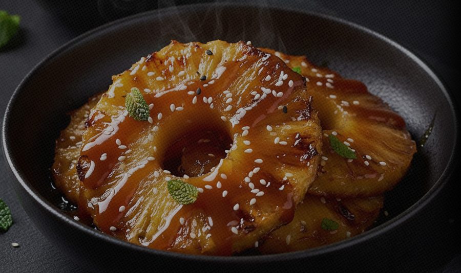 64. Fried Pineapple