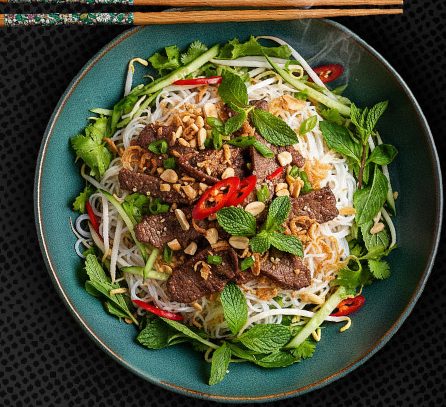 27T. Bún Bò Nam Bộ – Tofu