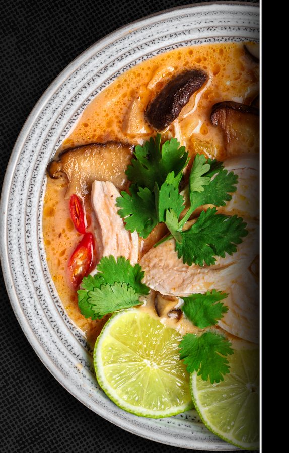 2V. Tom Kha Soup – Vegetables